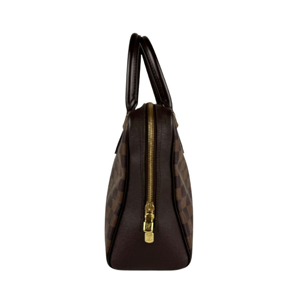 Louis Vuitton Handbag Brown Damier Brera Canvas Ebene